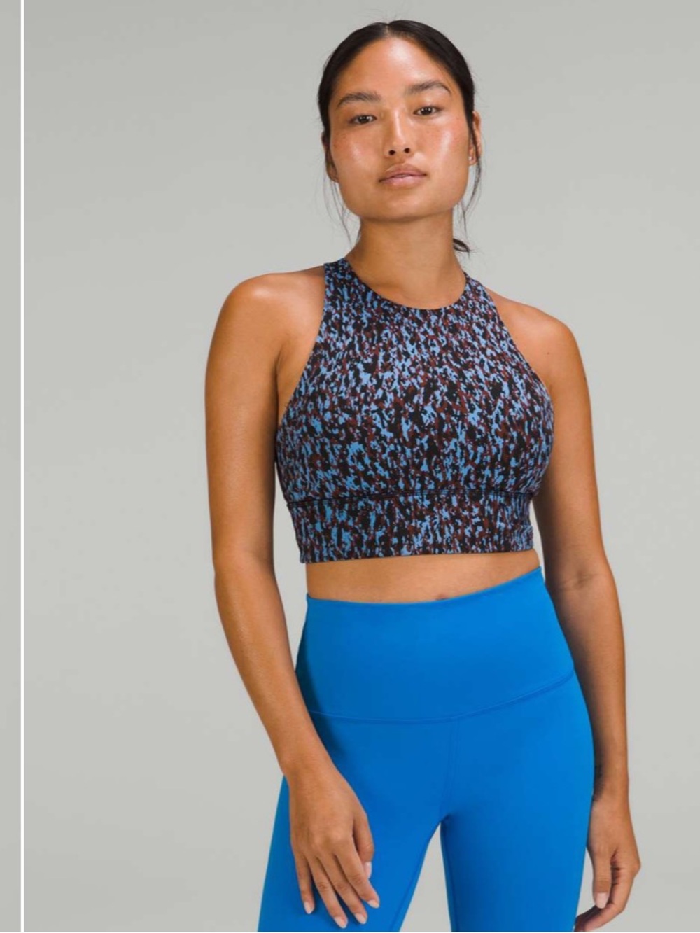 Lululemon • Energy High-Neck Longline Tough Bra • Size 4